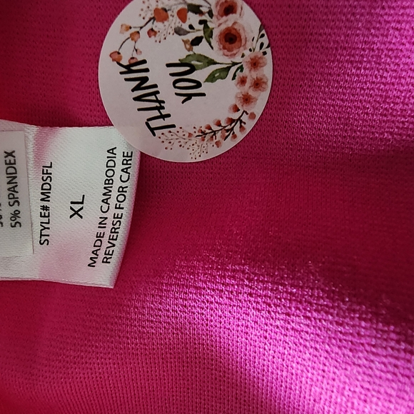 Scarlett Pink Boot Cut Flare Pants - Picture 7 of 8